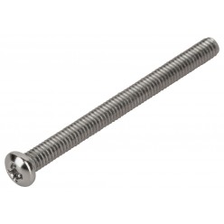 Framus & Warwick - Screw for Pickup Mounting, M2,5 x 30 mm, 4 mm Head, Chrome